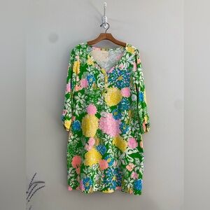 Lilly Pulitzer Palmetto Dress 60s Retro Floral